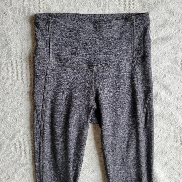 Lululemon Rush Hour Tight  Heathered Black - Picture 4 of 11